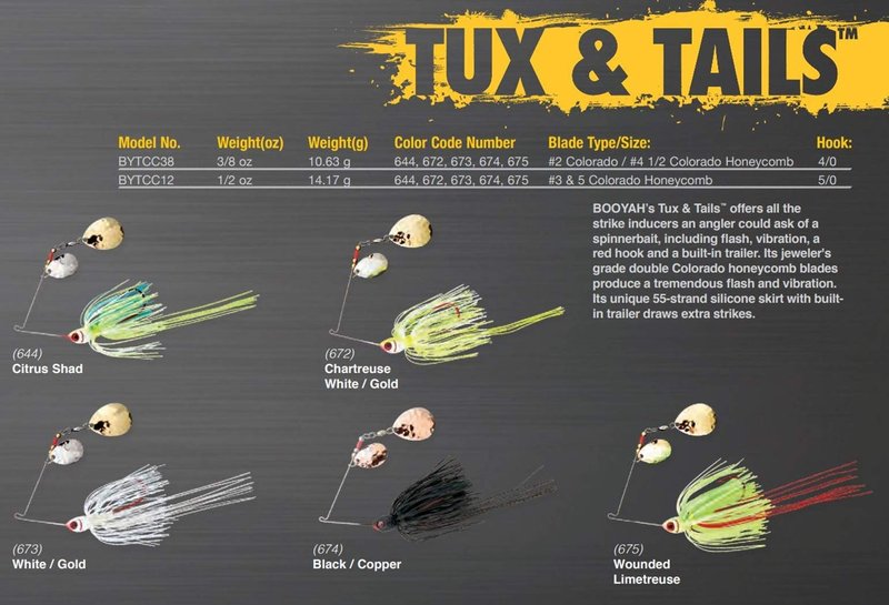 BOOYAH Tux and Tails - Black/Copper - 1/2 oz