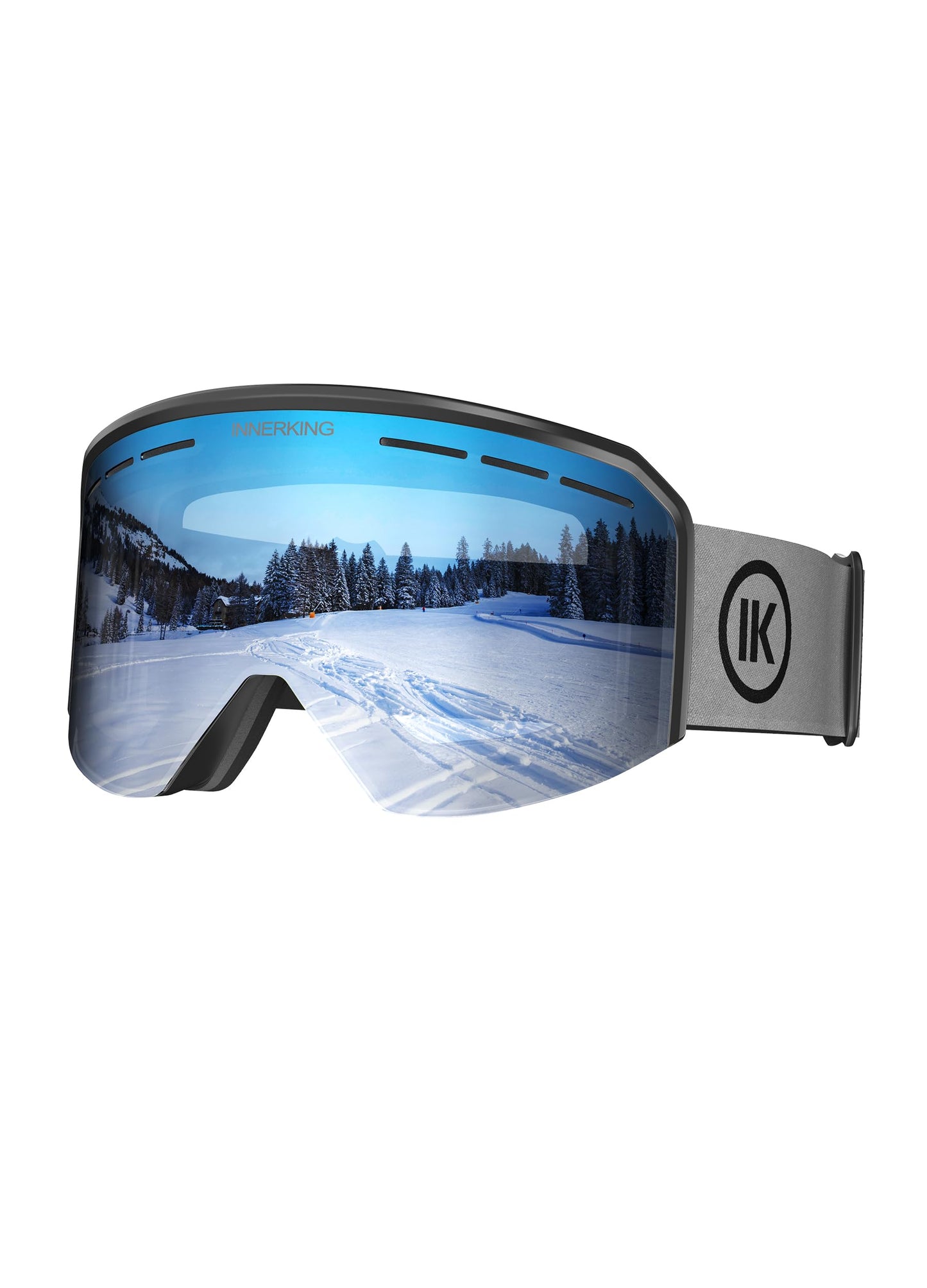 Innerking Ski/Snowboard Goggles SGS Approved for Men Women & Youth - OTG Snow Snowboard Skiing Goggles Anti Fog - 100% UV Protection