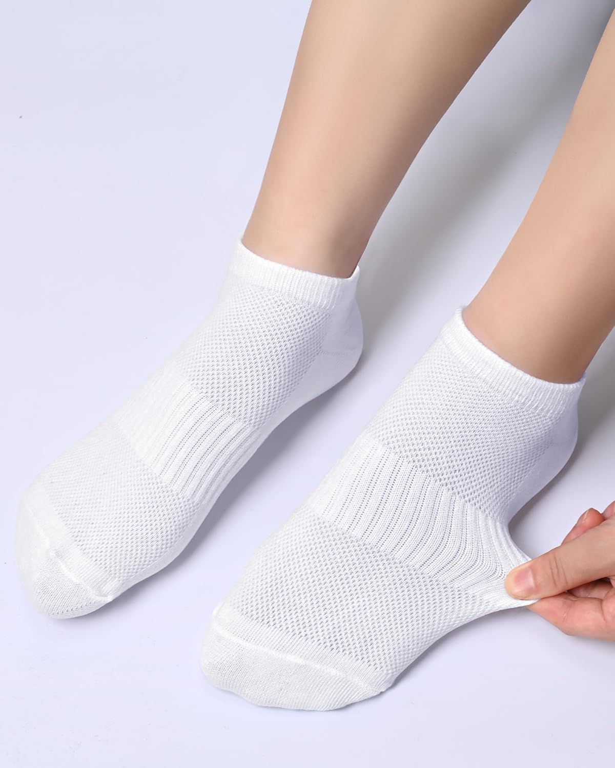 10 Pairs Kids Socks for Boys Girls Ankle Athletic Low Cut Socks Half Cushioned Crew Cotton No Show Running Sock