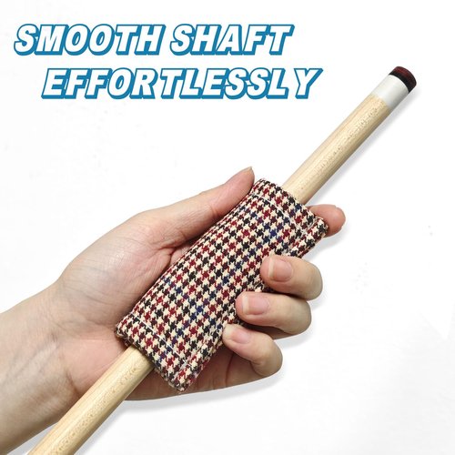 MoyanSuper 2 - Pack Billiard Cue Slicker - Pool Cue Shaft Cleaner Snooker Cleaning Cloth