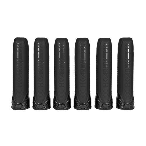 HK Army Paintball Pods - MaxLock 185 Round Locklid 6-Pack (Stealth)