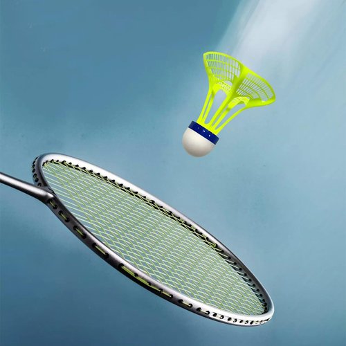 3Pcs Portable Sturdy Badminton Birdies Shuttlecocks for Outdoor Indoor Training Durable Badminton (3PC)
