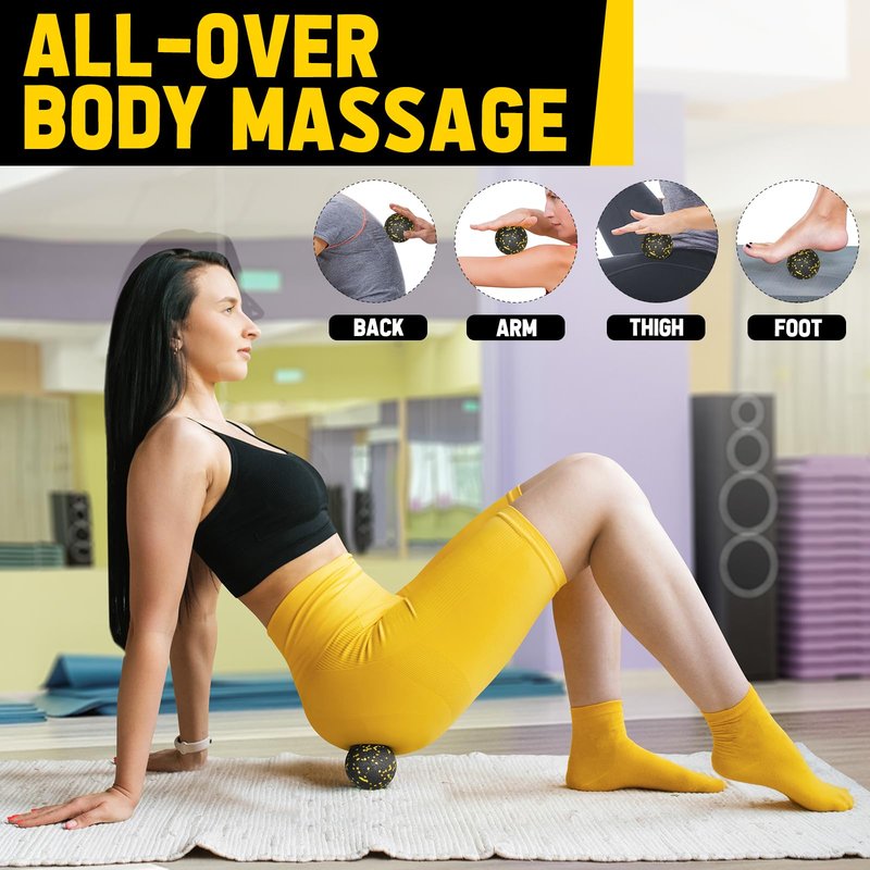 WALITO Resistance Bands Set - Exercise Bands with Handles, Door Anchor, Legs Ankle Straps, for Heavy Resistance Training, Physical Therapy, Muscle Training, Yoga, Home Workouts, Gym (Yellow 150Lbs)