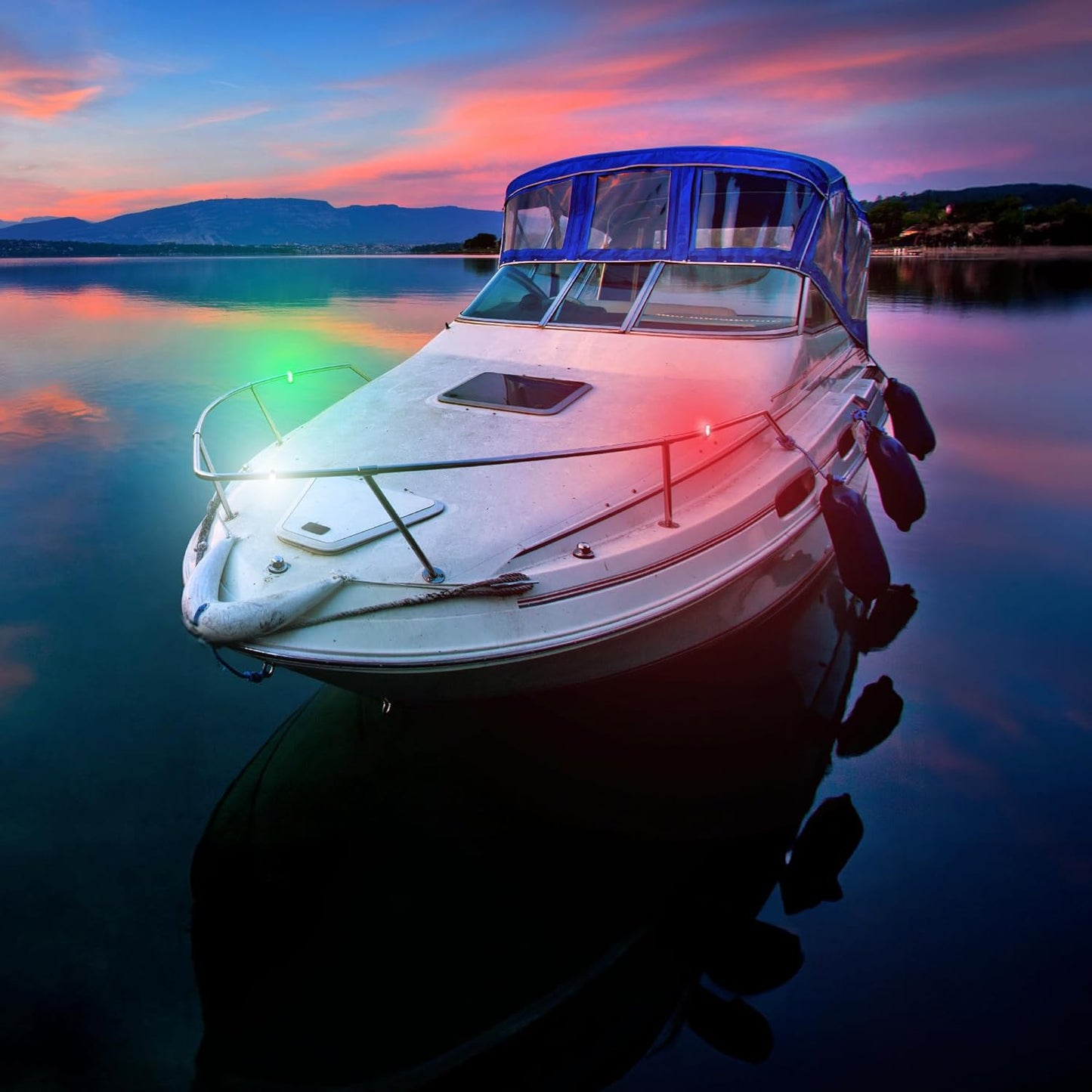 KayaLuma LED Kayak Lights (3 Pack) | Clip On IPX5 Waterproof Marine Navigation Lights for Night Kayaking, Canoeing, Boating, Fishing | High Visibility Kayak Accessories