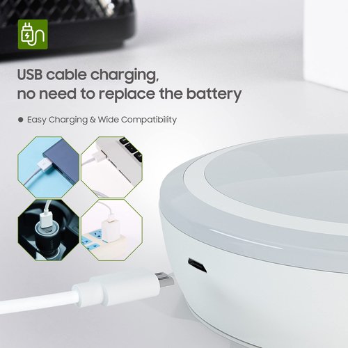 10L0L Universal Golf Cart Dome Light, USB Rechargeable Battery Powered Super Bright Golf Cart LED Roof Lighting