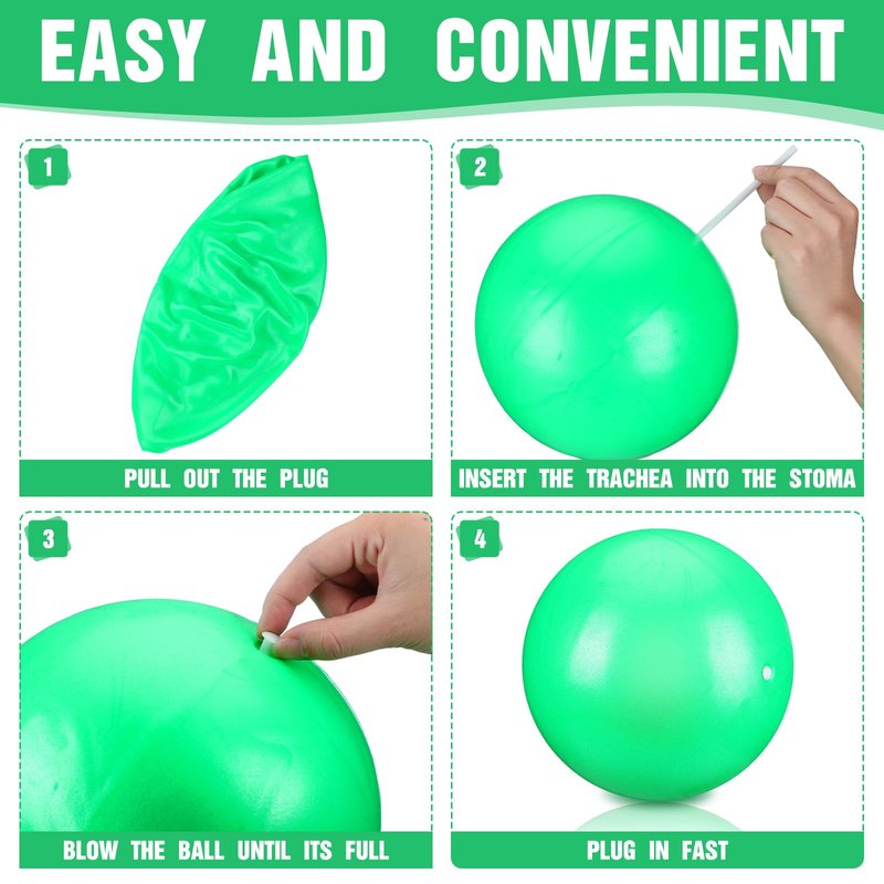 RoundFunny 4 Sets Connection Ball for Baseball 9.8 Inches Soft Baseball Hitting Trainer, Improve Arm Action and Hitting Pitching Training Efficiency
