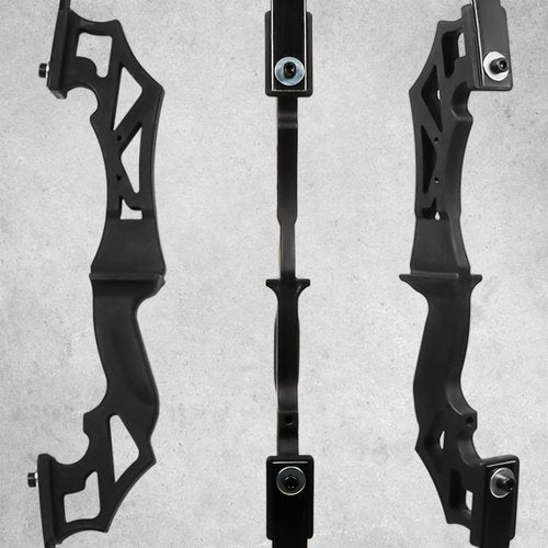 SERfawnCH 30lbs Bow and Arrow Set for Adults & Youth - Ambidextrous Takedown Recurve Bows with 12 Carbon Arrows, Left/Right Handed Archery Sets (Black)