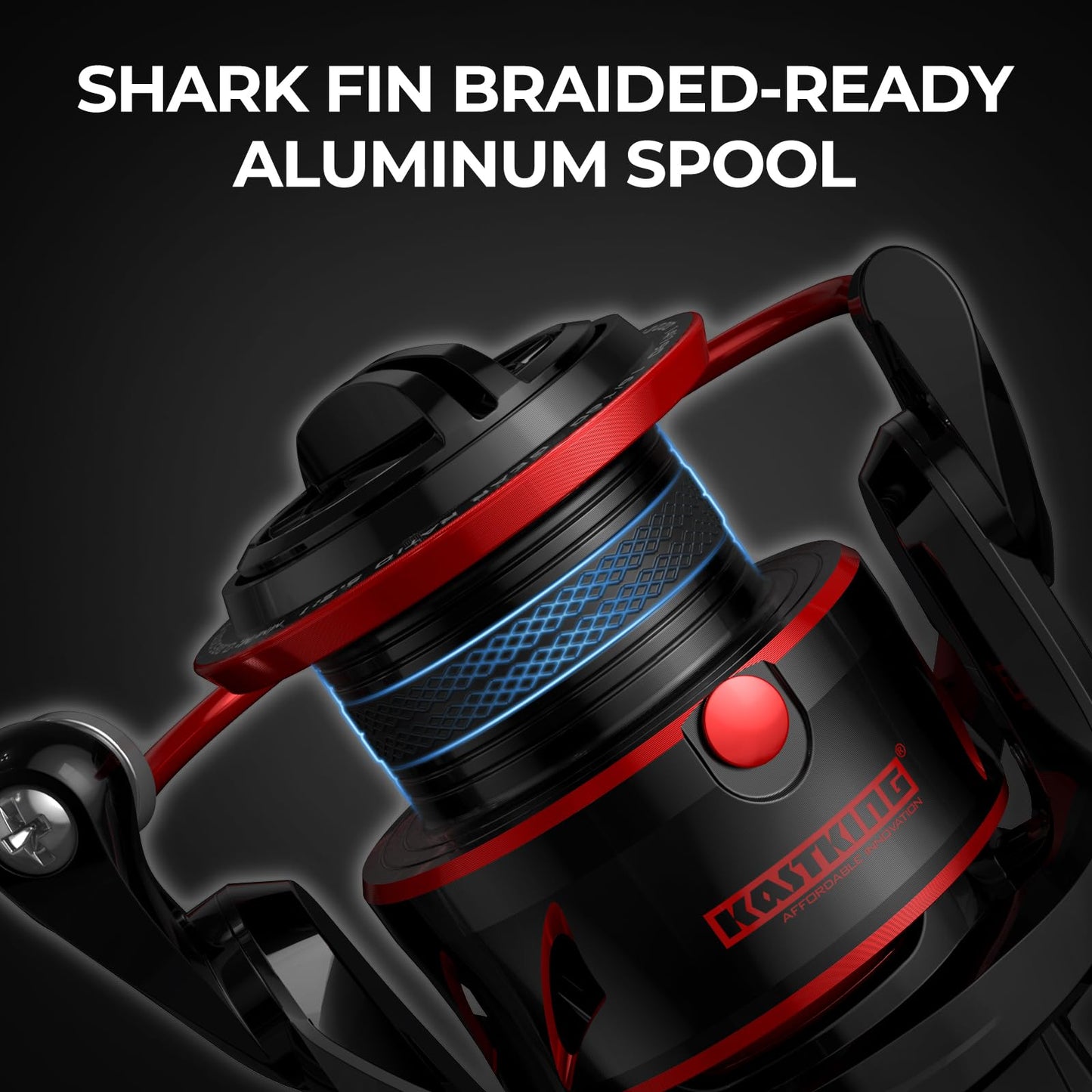 KastKing Sharky III Spinning Fishing Reel,Size 3000