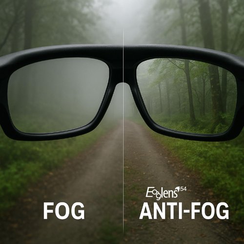 Eaglens.54 Shooting Glasses Photochromic Anti-fog Definition Lenses, ANSI Z87.1 Certified Tactical Airsoft Safety Glasses for Men Women