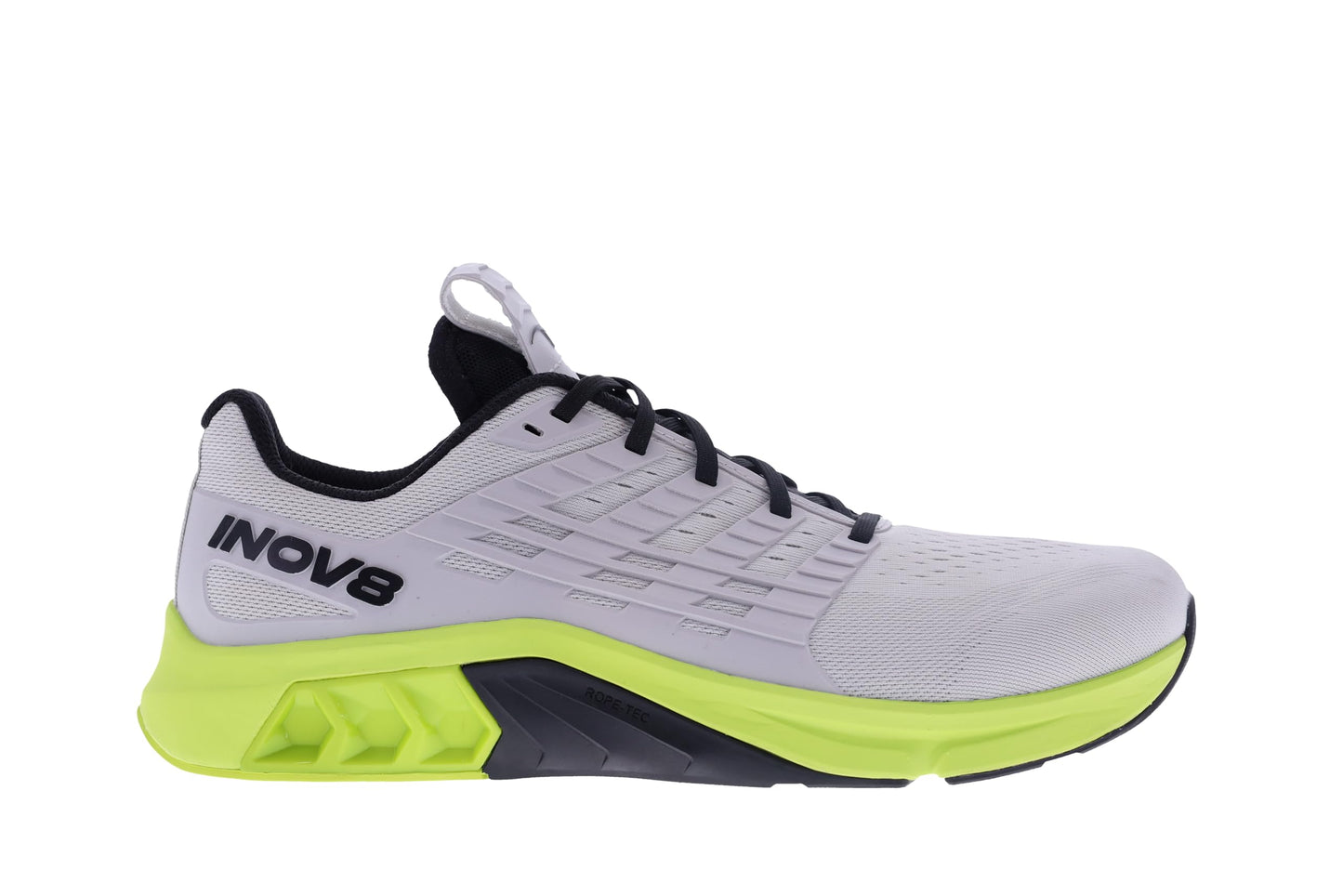 inov-8 Men's F-Lite Max Sneaker, Light Grey/Lime/Black, 11