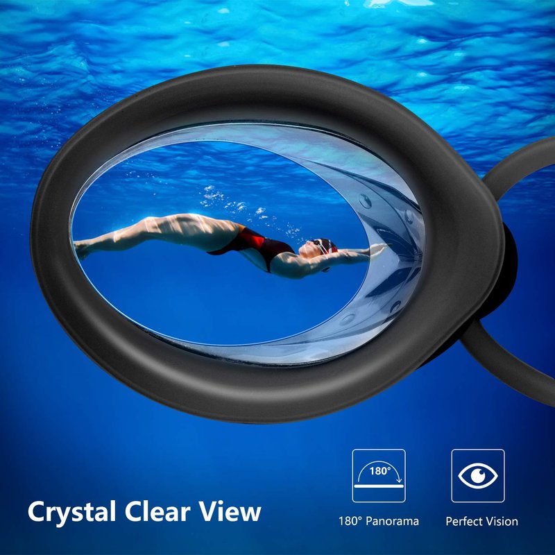 vetoky Swim Goggles, 2 Pack Swimming Goggles No Leaking Adult Men Women Youth