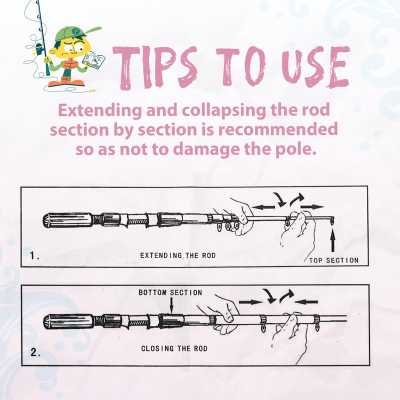 WIDDEN Kids Fishing Pole, Portable Telescopic Kids Fishing Poles for Boys and Girls, Fishing Rod and Reel Combo Kit with Tackle Box, and Fishing Net, Best Fishing Pole for Toddler Youth