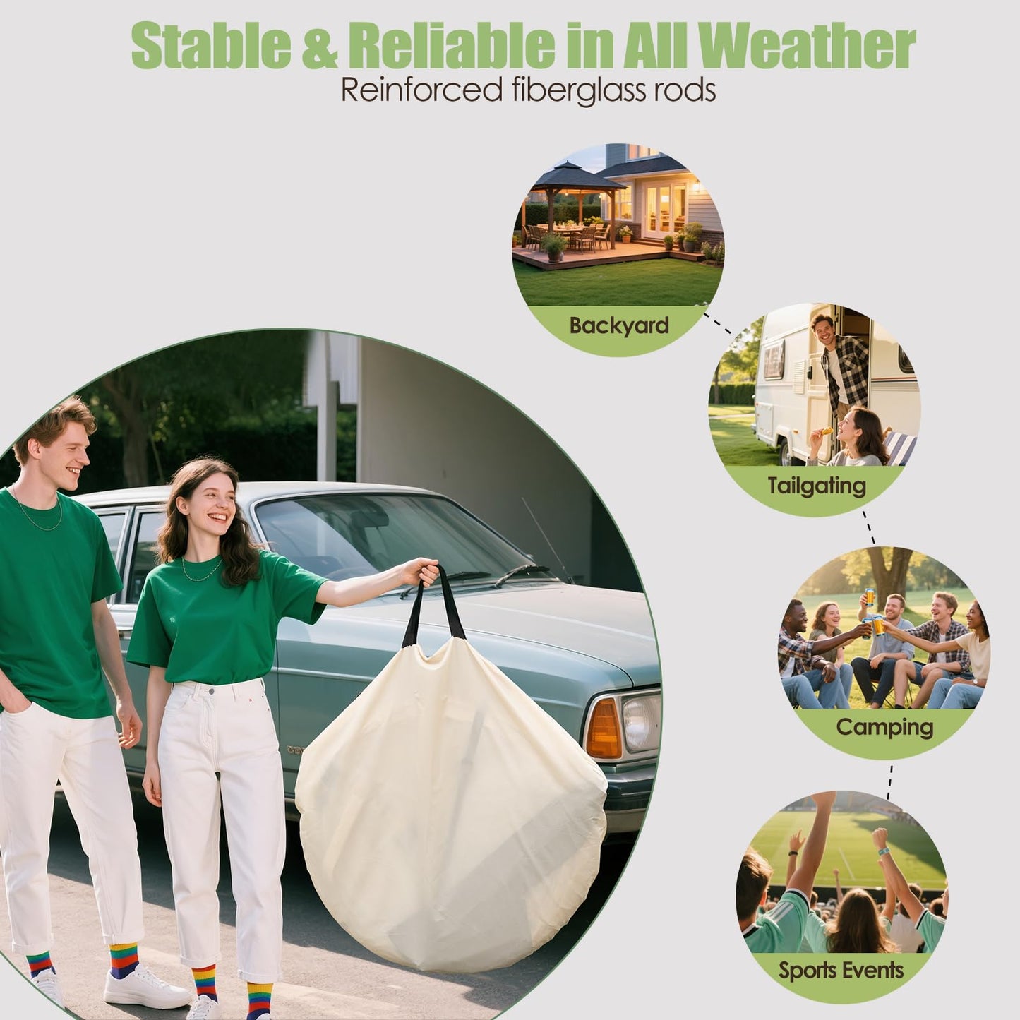 14 Person Bubble Tent with Waterproof Roof & Vent Windows – 12ft Camping Shelters,Outdoor Garden Dome Igloo with 0.15mm Thick Clear PVC, 540° Transparent camping screen room for Patio, Party, Backyard