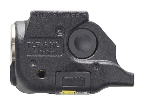 Streamlight 69345 TLR-6 HL 300-Lumen Rechargeable Tactical Weapon Light with Integrated Red Aiming Laser Designed Exclusively and Solely for Glock 43X/48 MOS Railed Models Only, Black