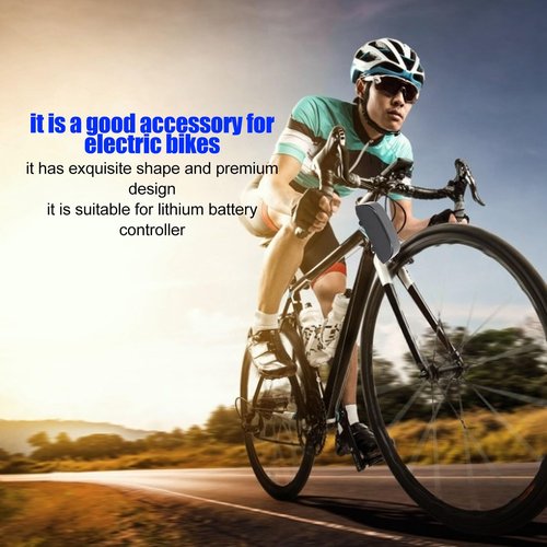 equlup Electric Bike Controller Box, Lithium Battery Controller Case Fit Electric Bike Controller Box ABS with 8 Screws 2 Fixing Clip for Electric Bicycles