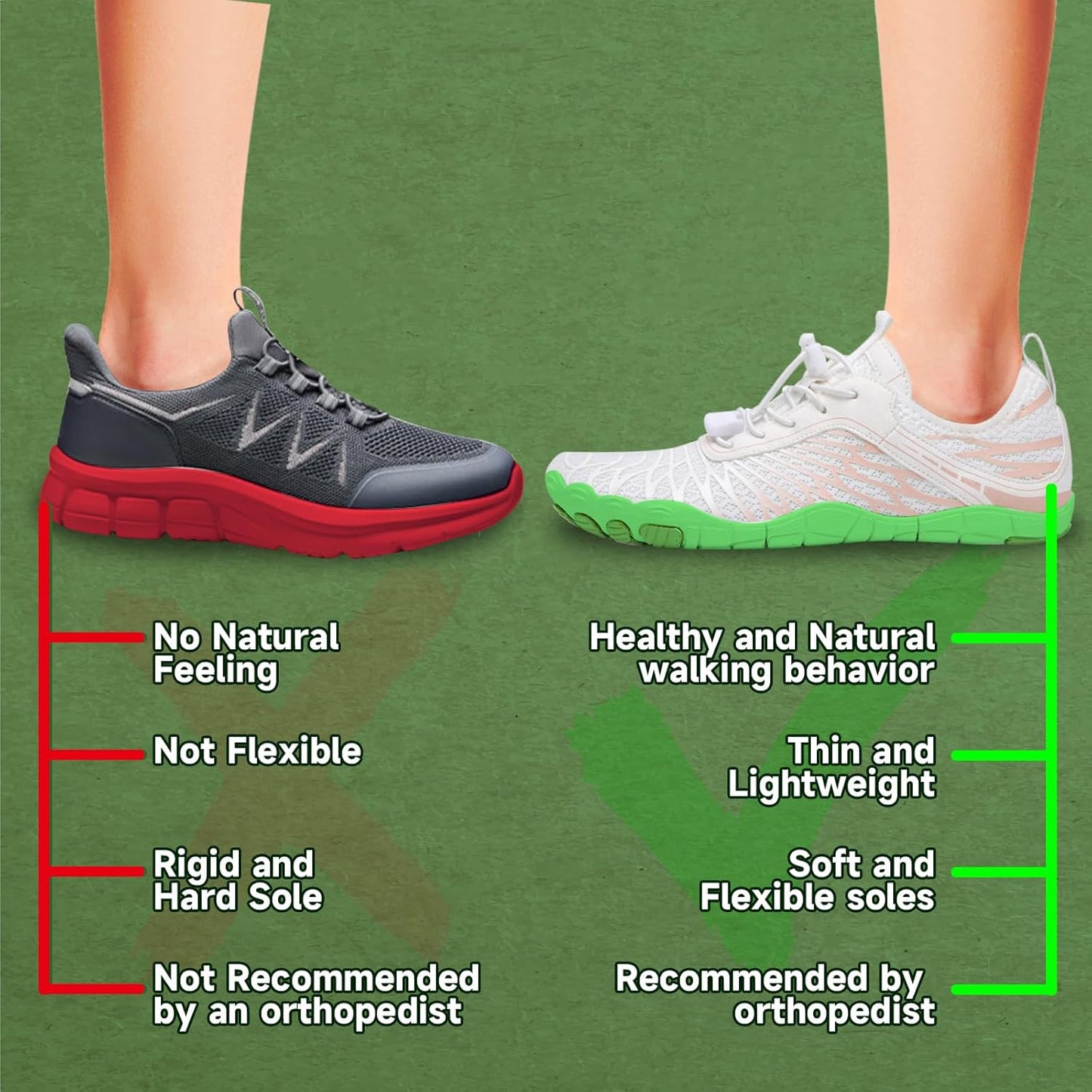 2025 New Barefoot Shoes for Women Mens,Hike Barefoot Shoes Womens Footwear,Comfortable & Non-Slip Barefoot Vitality Shoe Women's Athletic Footwear,Wide Toe Box Water Shoe for Women Men