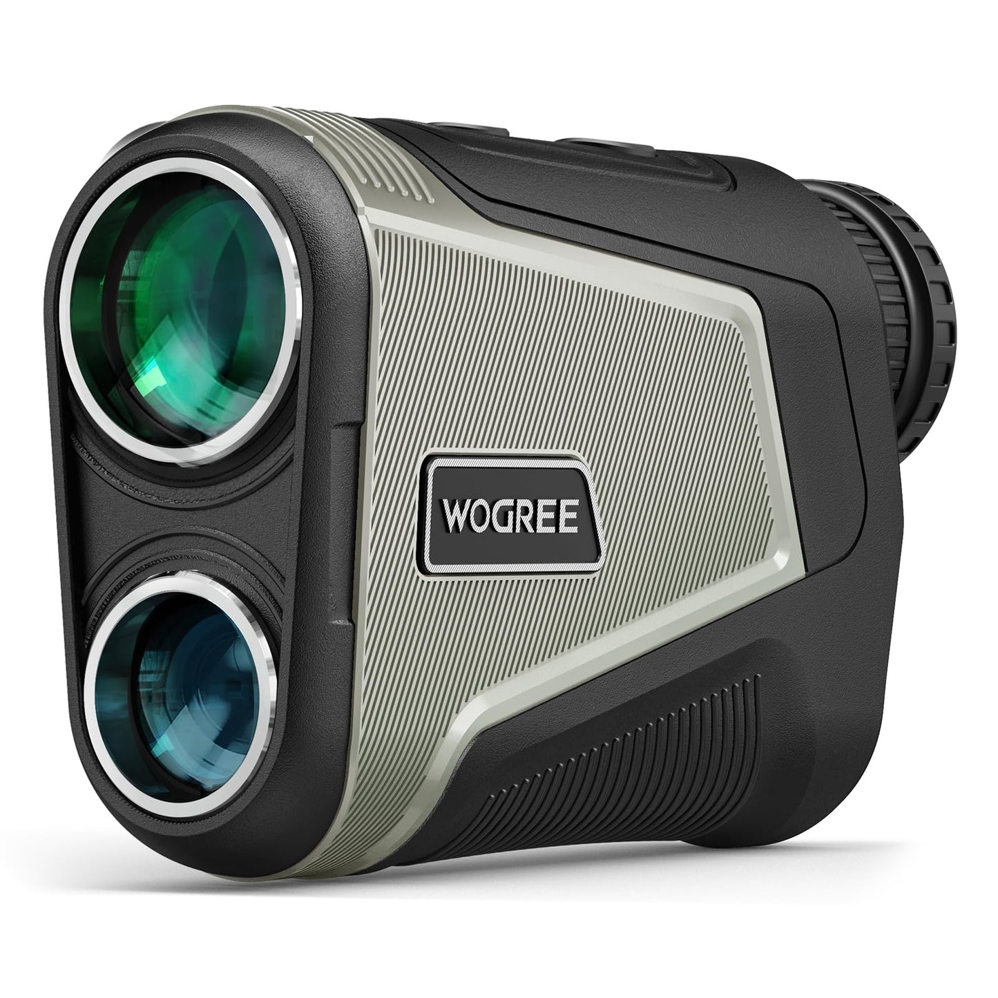 1800 Yards Range Finder for Hunting, 7X Magnification, WOGREE Laser Rangefinder with OLED Red Display, ±1 Yard Accuracy, Long Distance Measuring for Hunter&Golfer, Locking with Pulse Vibration