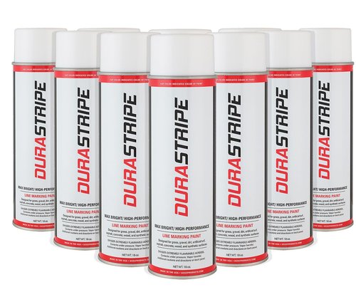 DuraStripe Athletic Field Marking Paint (White) 12-18oz Cans Per Case