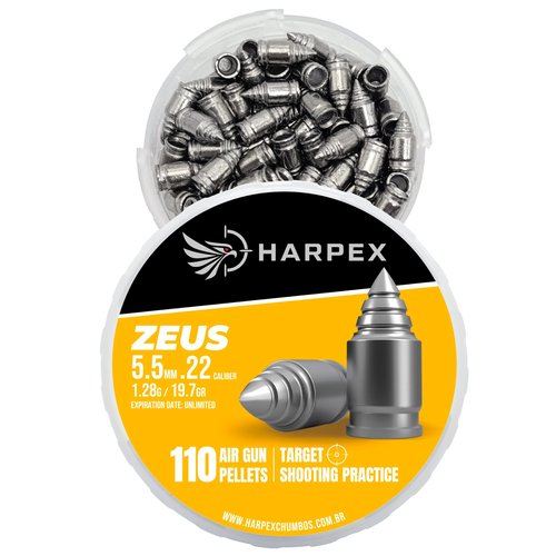 Zeus Airgun Pellets .22 Caliber 21.9gr(1.42g) Pointed - 220ct