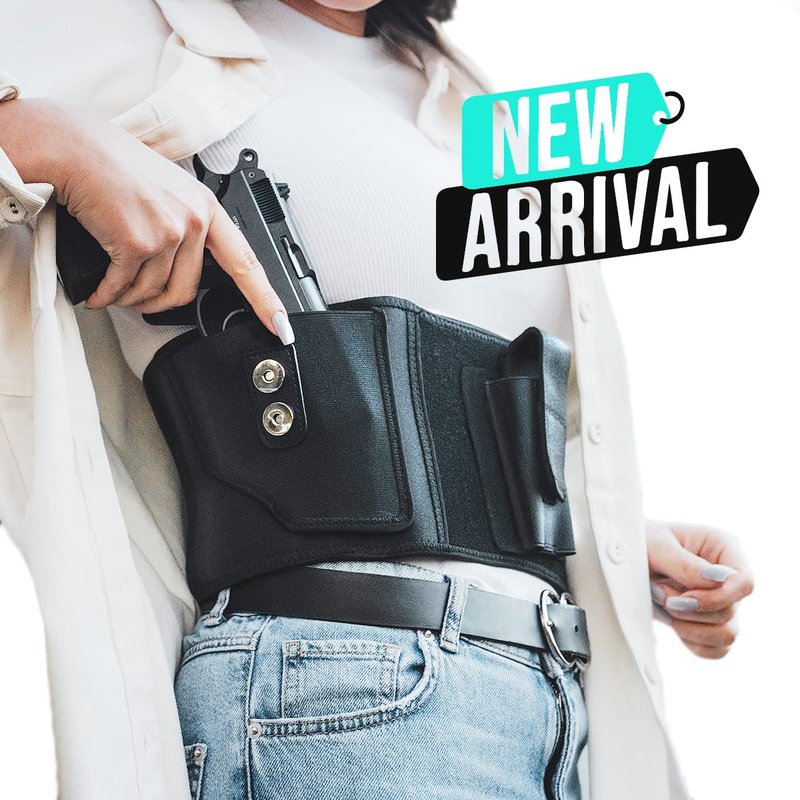 Award-Winning Belly Band Holster for Deep Concealment | Magnet Retention for 99% of Handguns | Military-Grade Durability & Closure, Extra-Wide Comfort Band | 40% Faster Draws, Trusted by Pros & Vets