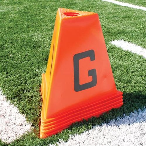 BSN Stackable Sideline Markers - 11 Piece Set, 1 x 1 x 1