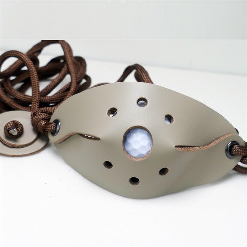 Leather Shepherd Strap Handmade Umbrella Rope Shepherd Strap Thrower Stone Old Style Slingshot