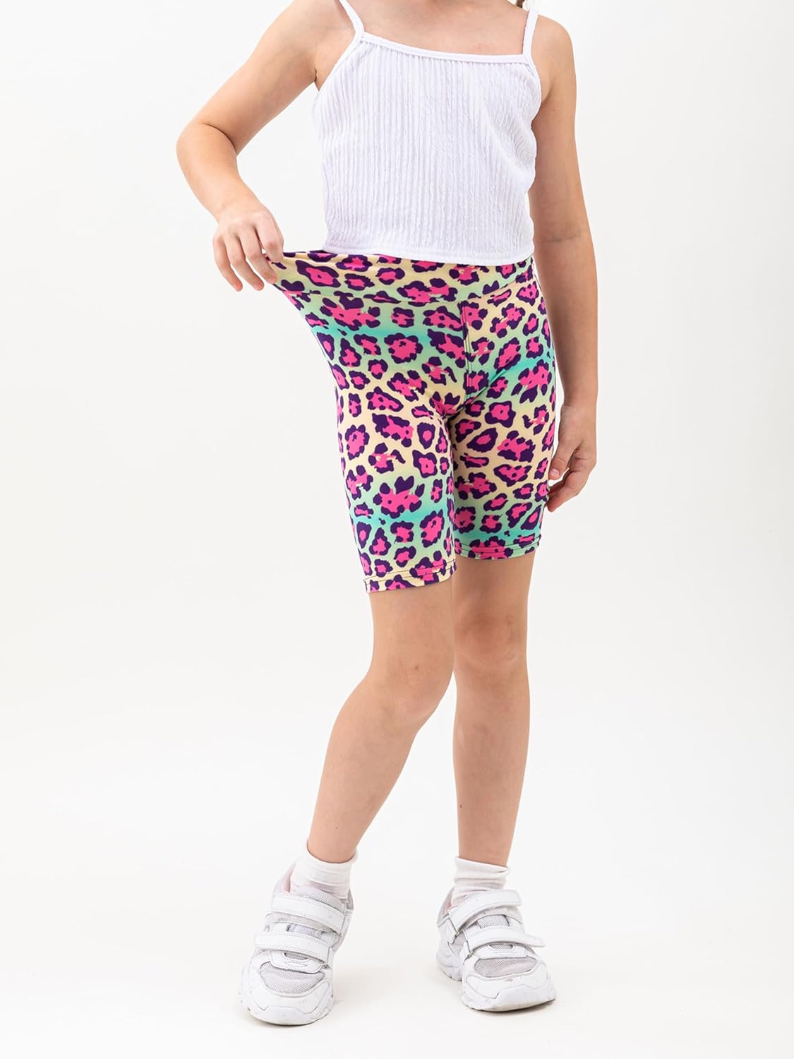10 Pack Girls Bike Shorts 2.36” High Waisted Black Yoga Shorts for Toddler Girls Running Dance Jumping Sports Cheer