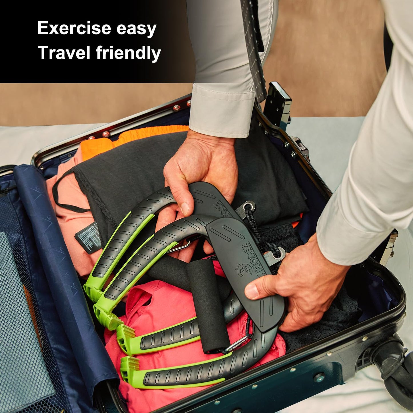 Portable Travel Doorway Pull Up Bar, No Screws, 250lb Home Gym