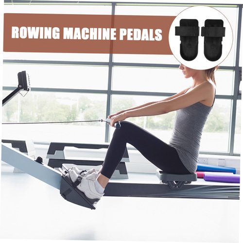 TOBBOMEY 1pair Indoor Fitness Machine Pedals for Versatile Exercise for Accommodates Different Heights and Fitness Levels