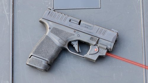 Viridian E Series Red Laser Sight for T - GX2, Gun Sight with Ambidextrous On and Off Switch, Black