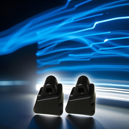 2 Pcs Black Roller Skates Brake Stopper Replacement Skate Accessories Brake Roller Skate Toe Stops and Plugs Block Universal Non-Slip Safety Brake Roller Skate Toe Stops and Plugs