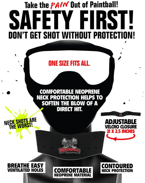 Maddog® Paintball & Airsoft Neck Protector