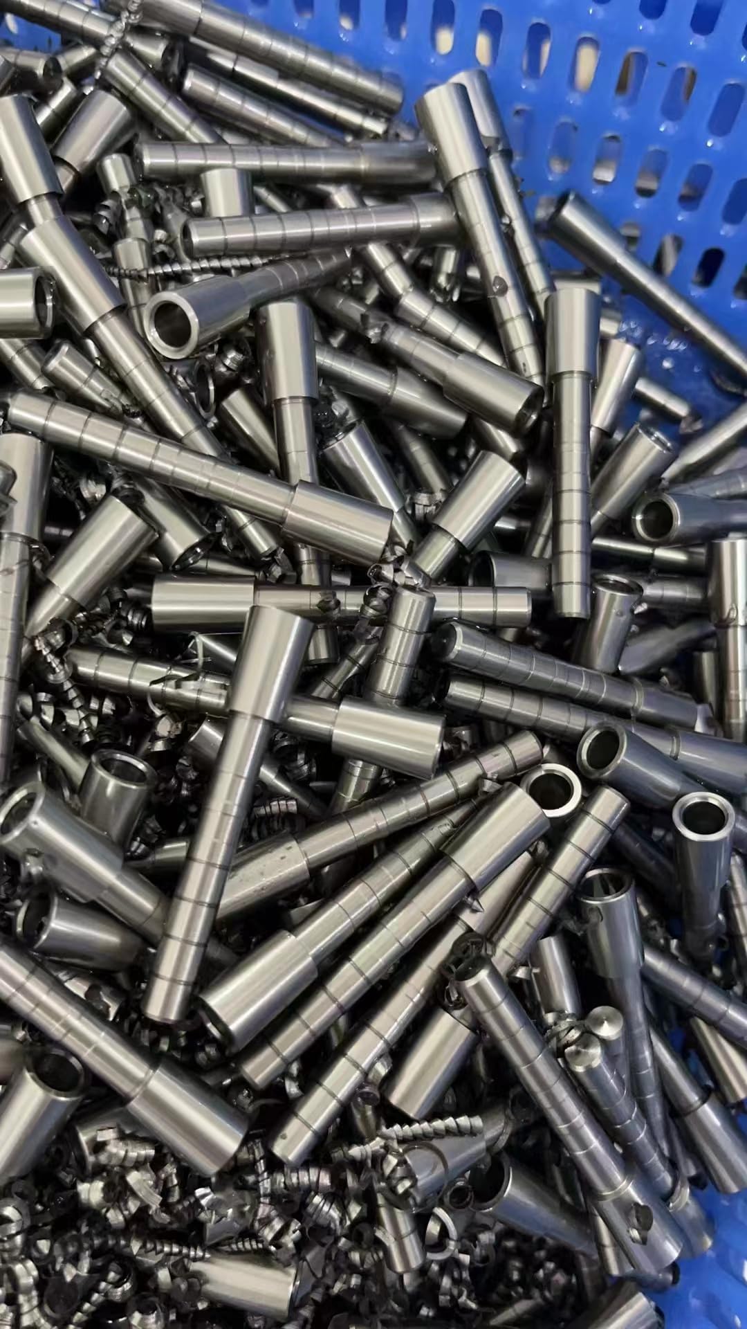 ZOEKO Stainless-Steel Arrow Inserts Suitable for ID .204" .244" Carbon Arrows, Suitable for 5/16" Field Points, Cuttable from 35-200 Grain (A Dozen)