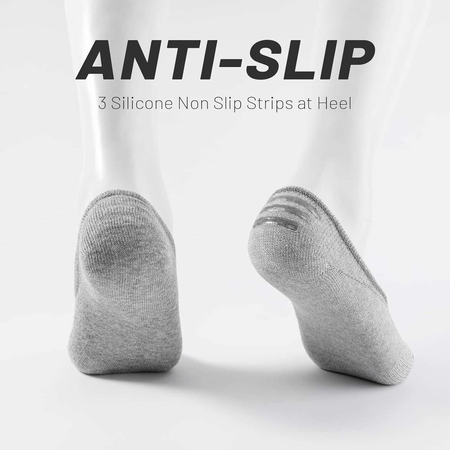 IDEGG No Show Socks Womens and Men Low Cut Ankle Short Anti-slid Athletic Running Novelty Casual Invisible Liner Socks