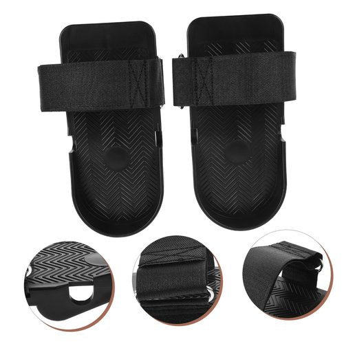 MOBUTOFU 1pair Machine Foot Pedals for Indoor Exercise Accessories for Fitness Machines Non- Design for Joint Safety and Stability