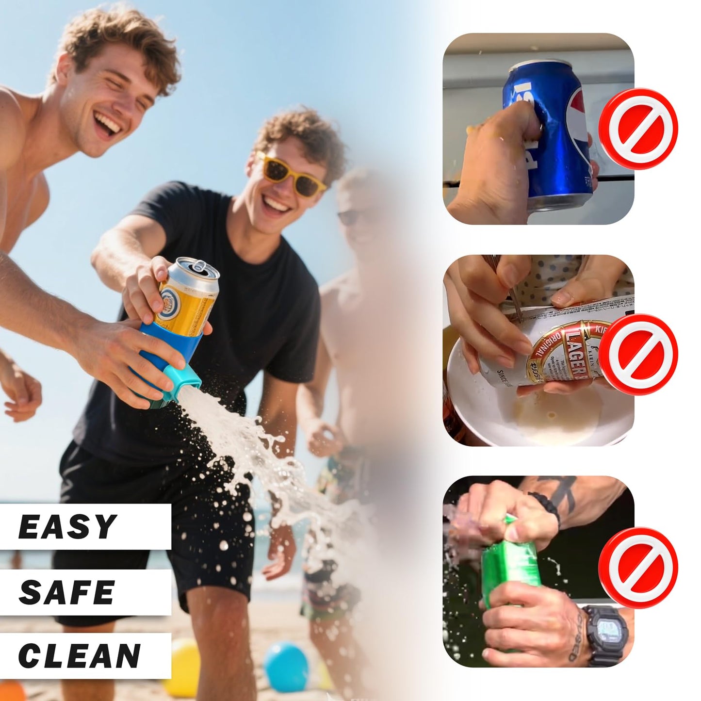 Imadity 2PCS Shotgun Roulette Drinking Cola, Thrilling Twist & Pass Party Fun, Random Blast for Bachelor Parties, Fun Bachelor Party Gift