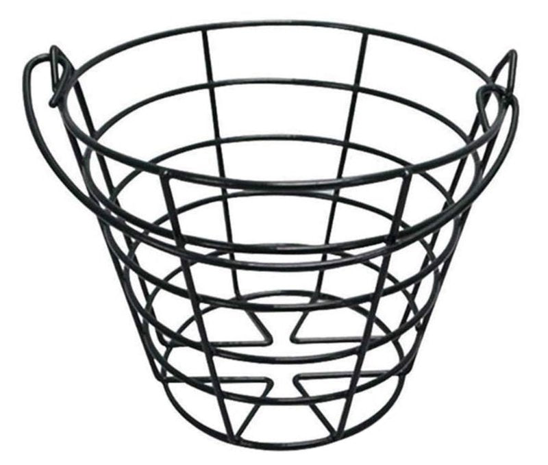 Main Products Metal Range Golf Ball Baskets with Handle, ( 4 Pack ), Golf Ball Storage Bucket, Each Bucket Holds 50 Golf Balls (Golf Balls Not Included).