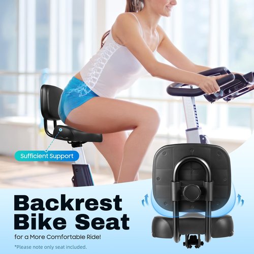 lkoewqzamx Front-Mounted Kids Bike Seat for Ages 3-6, Adjustable Safety Belt & Non-Slip Handle, Fits Most Mountain Bikes, Max Load 100kg