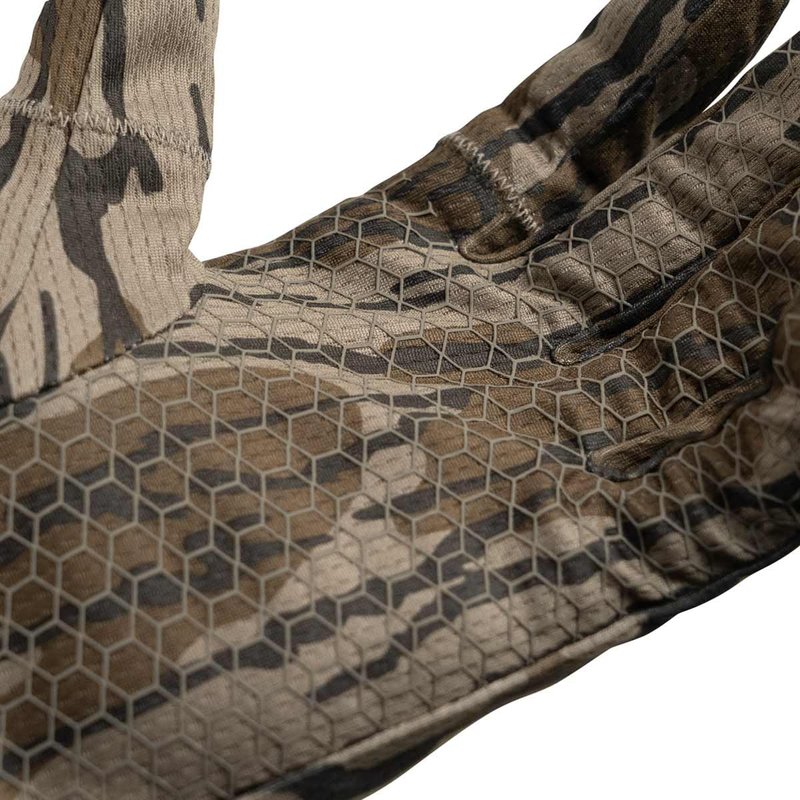 BLOCKER OUTDOORS Finisher Customizable Camouflage Hunting Gloves (MO Bottomland Original, Medium)