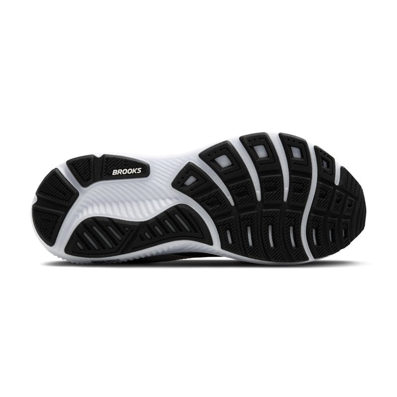 Brooks Women’s Ghost 17 Neutral Running Shoe - Black/Grey/White - 8.5 Medium