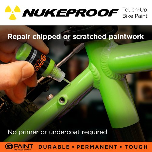 Nukeproof Bike Touch-Up Paint - Aubergine - GPaint 10ml Bottle - Touch-Up Paint Kit for Scratched or Chipped Bike Frames - GPaint Bike Paint