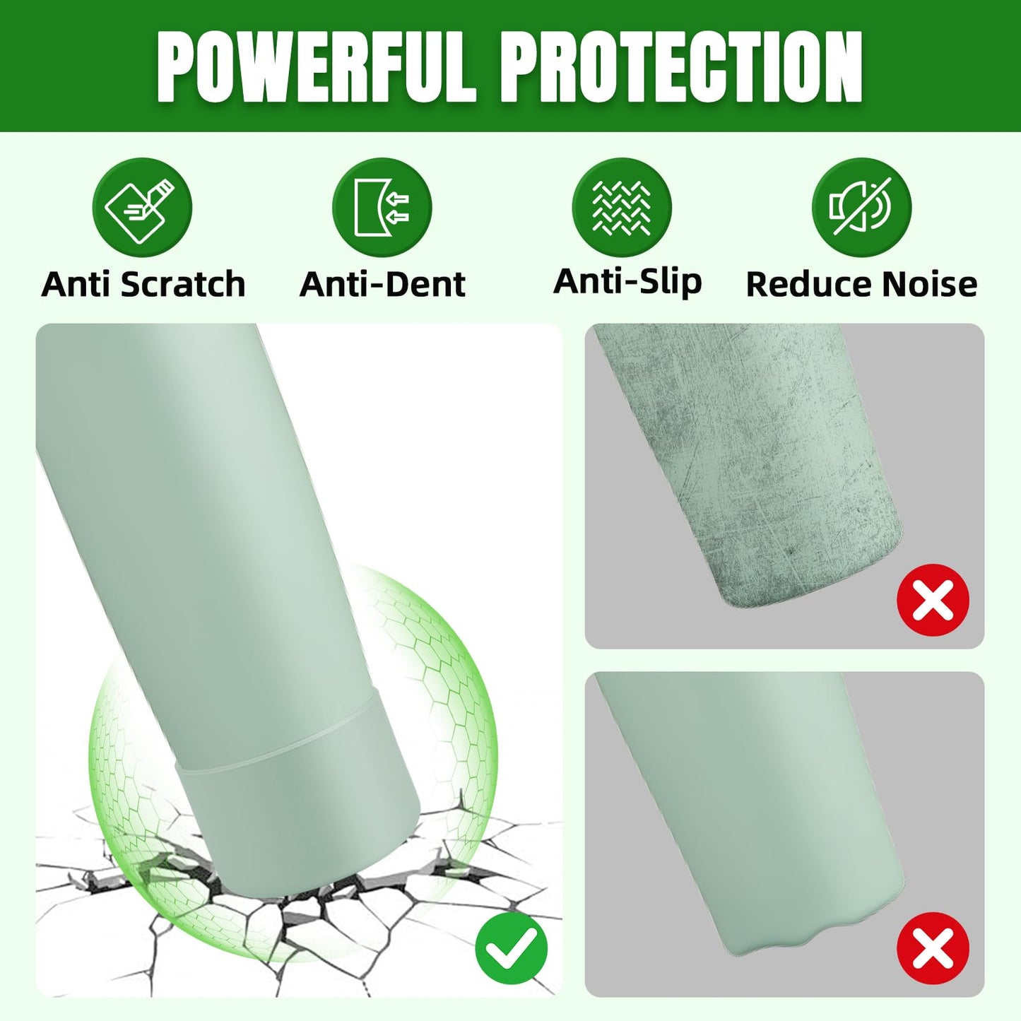 2PCS Silicone Boot Compatible with Owala 30oz & 40oz FreeSip Sway Bottles & Tumblers, Protective Anti-Slip Bottom Cover Sleeve for Freesip Sway Tumbler