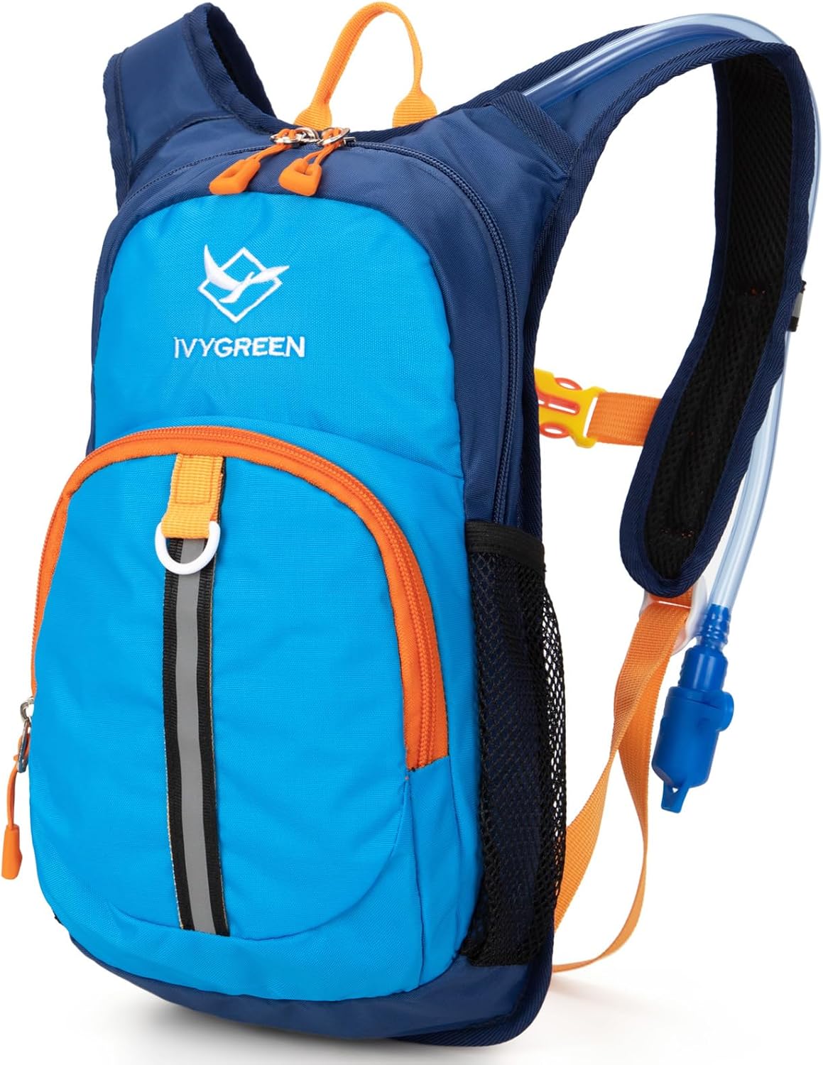 Ivygreen Kids Hydration Backpack, Hiking Backpack for Boys or Girls with 1.5L Water Bladder