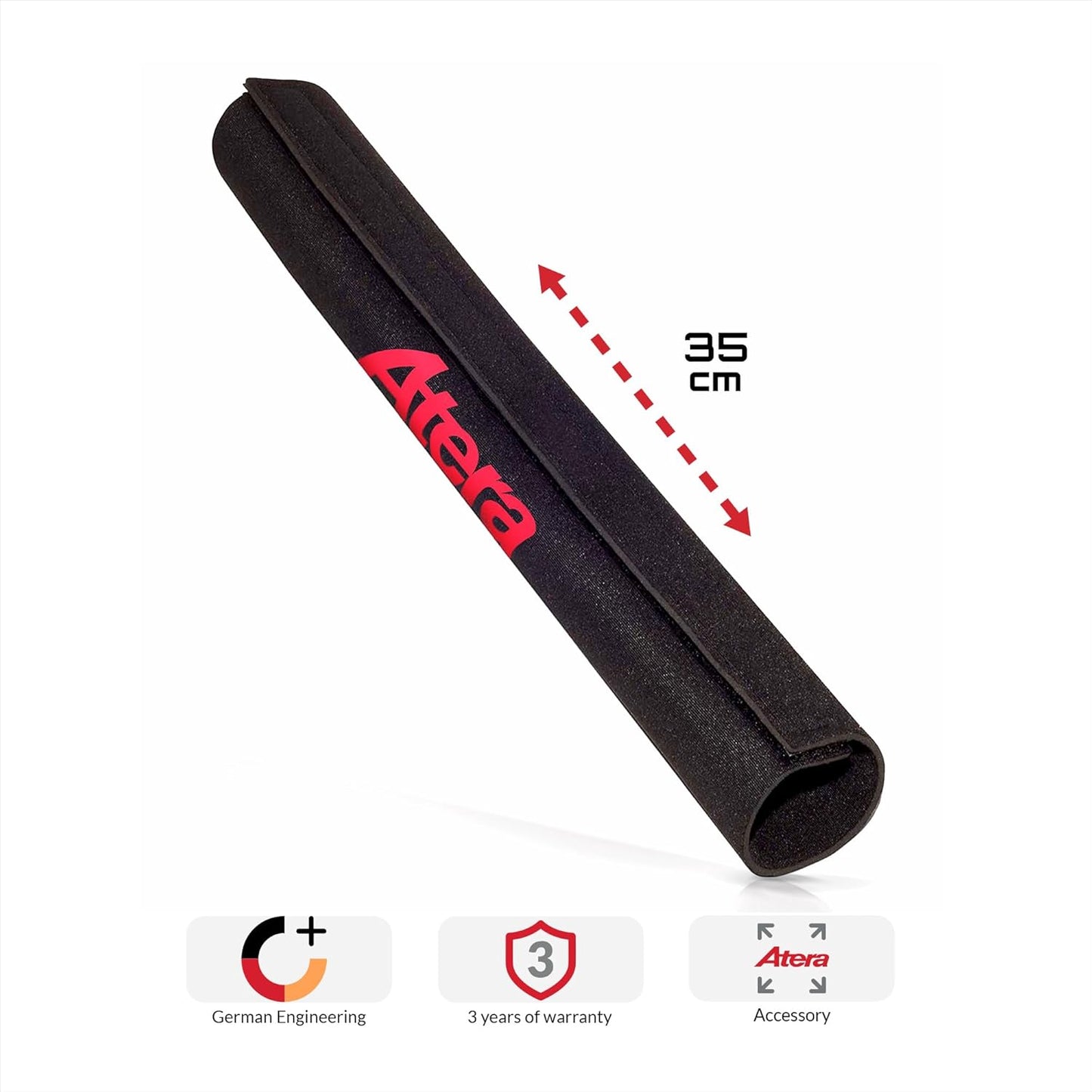 022740 Frame Protector Neoprene Frame Protectors for Bicycles and E-Bikes on Roof and Clutch Carrier 35 cm