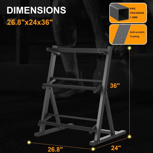 Cofiyard Dumbbell Rack Stand Only