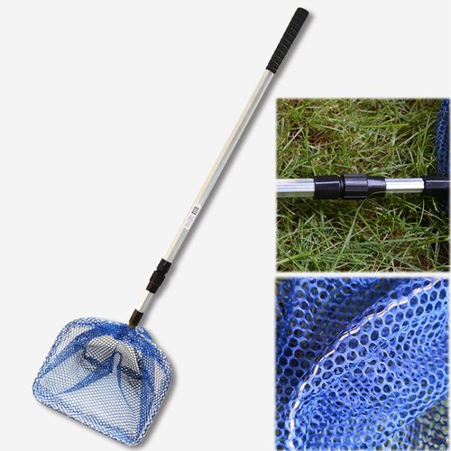 Ball Collector Adjustable Picking Net Training Tool Telescopic Net, Aluminum Alloy