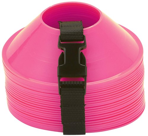 American Challenge Soccer Mini Disc Cones (Pink (25 mini Cones), Mini Cones)