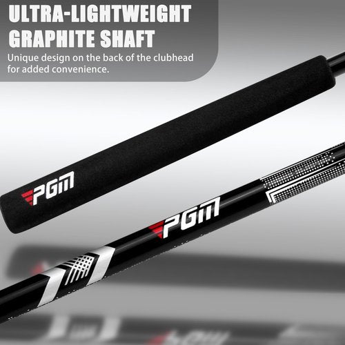 PGM Golf Standing Putter - Single Club with Stable Low Center of Gravity, High Forgiveness Golf Club, with Alignment Aid - 34 inch