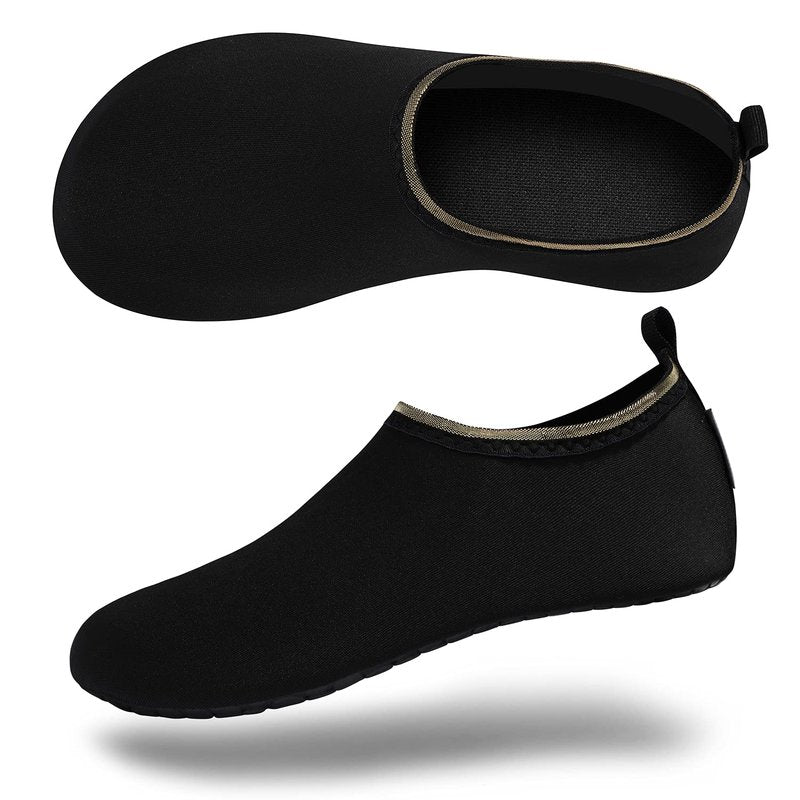 VIFUUR Water Sports Unisex Shoes SoidBlack - 11-12 W US / 9.5-10.5 M US (42-43)
