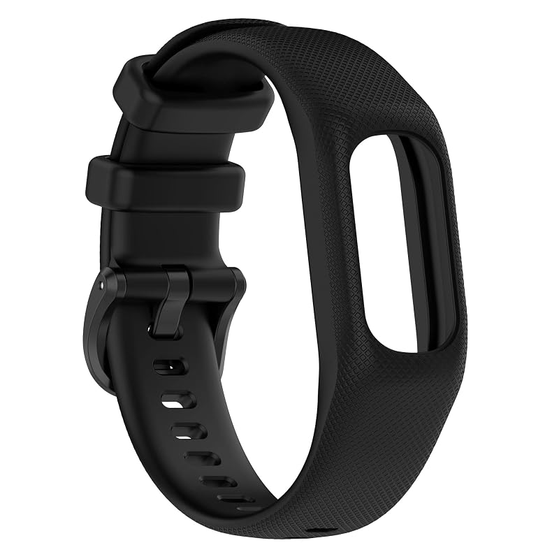 5 Pack Bands Compatible with Garmin Vivosmart 5 Watch - Small Size, Silicone Replacement Sport Straps (Variation: 5 Pack A+Small Size)